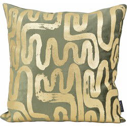 Naja Verde | 45 x 45 cm | Kussenhoes | Velvet/Viscose