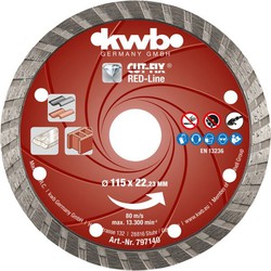 Diamantschijf cutfix red 115x22 mm