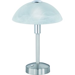 Moderne Tafellamp  Donna - Metaal - Grijs
