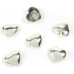 Trendform Magnet Sweetheart zilver - set van 6 stuks