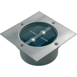 Ranex LED Solar Grondspot Tuinverlichting, Schemersensor, Waterdicht IP44, Warm Wit