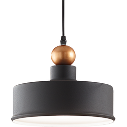 Moderne Grijze Hanglamp Triade - Ideal Lux - Stijlvolle Verlichting voor Binnen - E27 Fitting