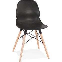 Scandinavische stoel EPIK zwart