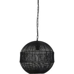 Light&living Hanglamp Ø45x47 cm PILKA mat zwart