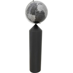 Kare Decofiguur Globe Top Black 132cm