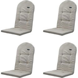 Madison -  Tuinkussen Bearchair Panama linnen - Ca. 128x48 cm - Set van 4