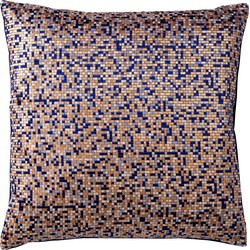 Dutch Decor ROYAL - Sierkussen met patroon 45x45 cm - Insignia Blue - blauw - Dutch Decor