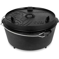 Dutch oven FT-12 met pootjes 10.8 liter