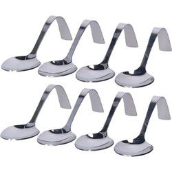 Cosy & Trendy Amuselepels - 8x - 4 stuks - 13 cm - RVS - Eetlepels