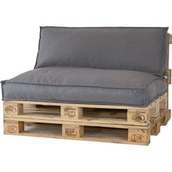 2L Home & Garden Palletkussen Metro Lounge Grijs - 120 x 80cm