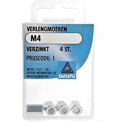 Verlengmoer m5 verz 4st