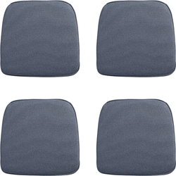 Madison -  Zitkussen Wicker Manchester denim grey - Ca. 48x48 cm - Set van 4