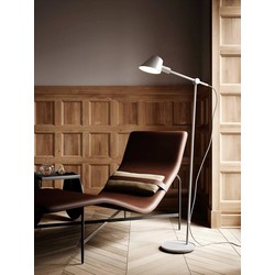 Vloerlamp modern, minimalistisch en elegant design - grijs