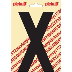 Plakletter Nobel Sticker letter X - Pickup