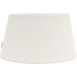 Riviera Maison Structured Linen Taper Lampshade white 45x25