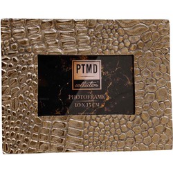 PTMD Nile Rechthoekige Fotolijst - 23,5 x 1 x 18 cm - Aluminium - Goud