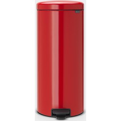 NewIcon Pedaalemmer, 30 liter, kunststof binnenemmer - Passion Red