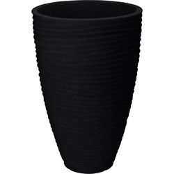Pro Garden plantenpot - kunststof - antraciet - 40 x 60 cm - Plantenpotten