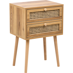 Beliani BUTTE - Nachtkastje-Bruin-MDF