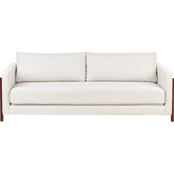 Beliani ORSA - Slaapbank-Wit-Polyester