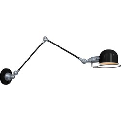 Industriële wandlamp met lange arm Mexlite Davin Aluminium