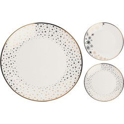 Bord new bone porselein 19cm