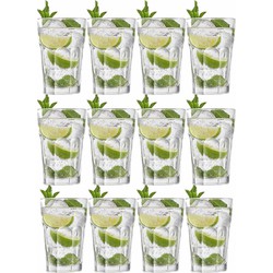 12x Cocktail/mojito glazen 440 ml - Cocktailglazen