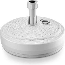 Parasolvoet Wit Polyrattan Optiek Ø39cm
