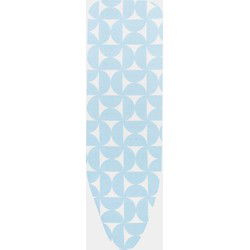 Strijkplankhoes B, 124x38 cm, 8 mm foam - Fresh Breeze