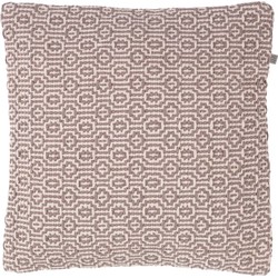 Dutch Decor JUSTINA - Sierkussen taupe 45x45 cm - Dutch Decor