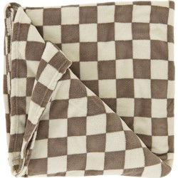 Unique Living - Plaid Remi Taupe -150x200cm
