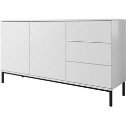 Meubella - Dressoir Queen - Wit - 150 cm