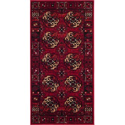 Safavieh Vintage Hamadan Indoor Woven Area Rug, Persian Collection, VTH212, in Red & Multi, 79 X 152 cm