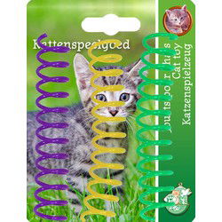Katten-speelgoed springveer d1.5cmx10cm a 3st