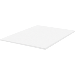 Beliani RESTFUL - Topper-Wit-PU-schuim