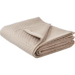 Beliani NAPE - Sprei-Beige-Polyester