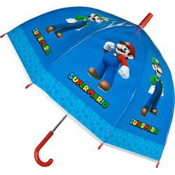 Super Mario Kinderparaplu 66 cm Blauw