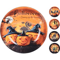 Plate 33 cm With Halloween Deco