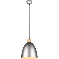 Hanglamp 1xE27 40W antiek nikkel