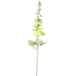 PTMD Kunstbloem Hollyhock - 65x26x114 cm - Plastic - Groen