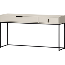 WOOOD Silas Sidetable - Geborsteld Grenen - Dust - 74x140x40