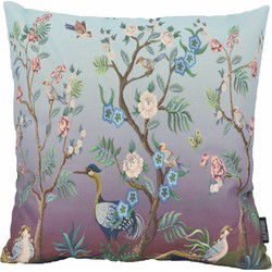Oriental Flower Birds | 45 x 45 cm | Kussenhoes | Katoen