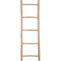 Teak Ladder - Decoration ladder in natural teak wood