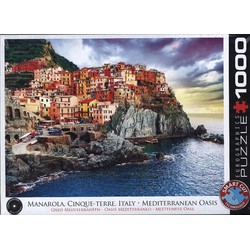 Eurographics Eurographics puzzel Manarola Cinque - Terre Italy - 1000 stukjes