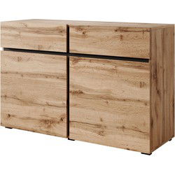 Meubella - Dressoir Cainan - Eiken - 119 cm