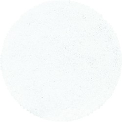 Tapijtenloods Monaco Soft Rond Shaggy Hoogpolig Vloerkleed Wit- 80 CM ROND