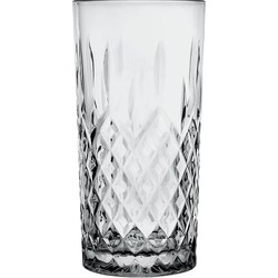 Clayre & Eef Waterglas  300 ml Grijs Glas Drinkbeker