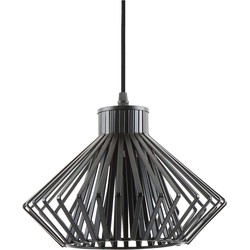 Hanglamp Lignes Diamond - Zwart - Ø25cm