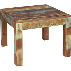 Pippa Design massief houten bijzettafel salontafel - bruin