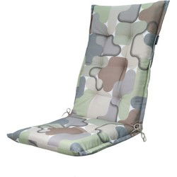 Kussen hoog ca. 123x50 cm Grafi sage (4 stuks)